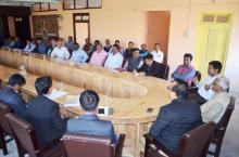 Image of meeting held at office in Agartala 